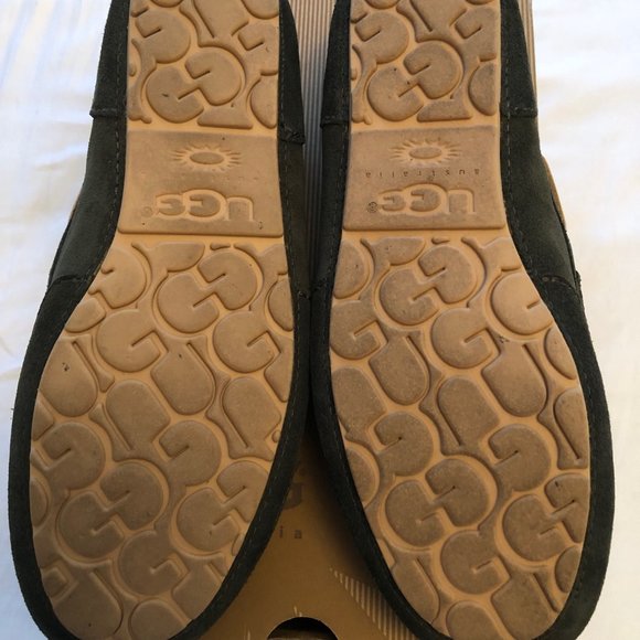 UGG Chester 1005350 Men's Suede Shoes Size: 8 US & Forrest Green Colour - Picture 2 of 7